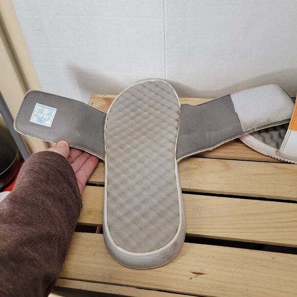 Houston Astros I-Slide Shoes w/ adjustable Tops - Size 12 - Picture 3 of 7